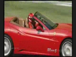 Drift GT5p sur Eiger (Ferrari California)