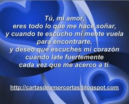 Cartas de Amor Cortas