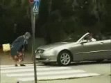 Accident de voiture trop marrant