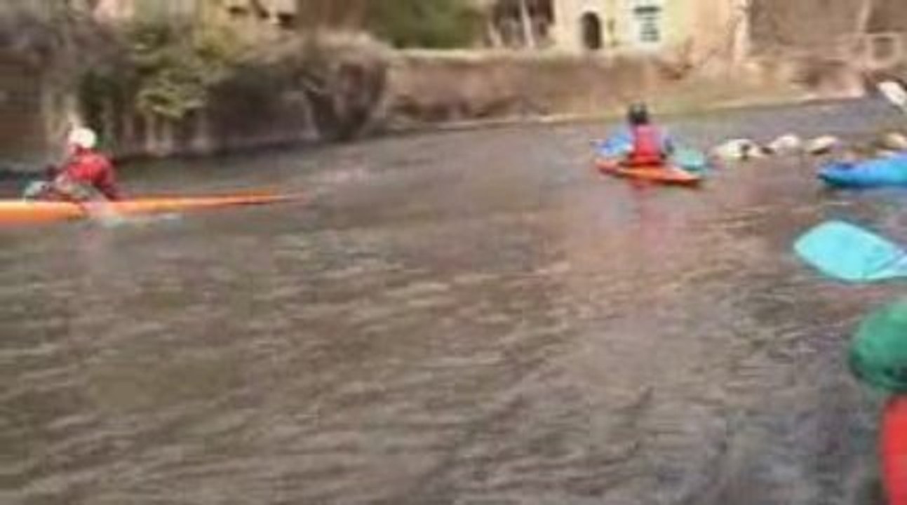 Sortie canoë-Kayak dans Les Alpes Mancelles
