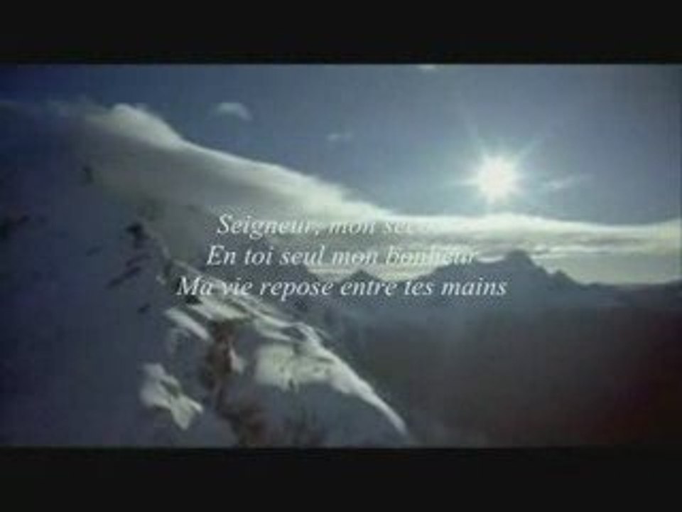 Seigneur, mon secours (psaume 121 ou 120 bible Jerusalem)