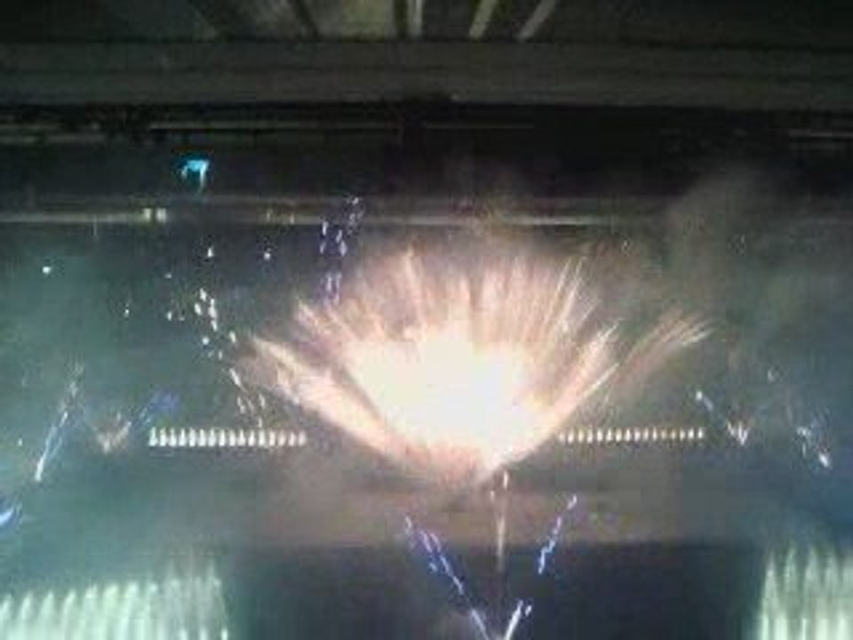 Feu dartifice o stade de france lille-lyon