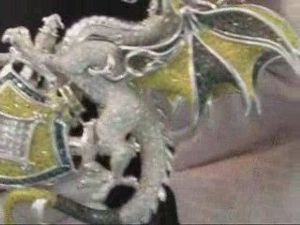 Diamond Custom Dragon Pendant