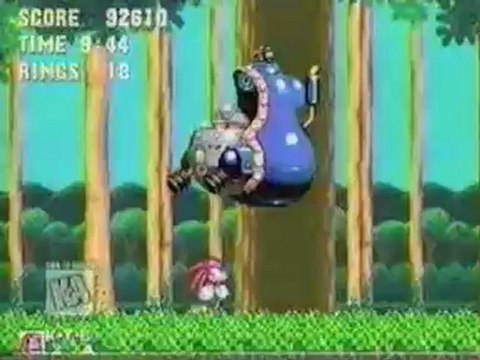 Pub de la Sega Megadrive Sonic and Knuckles