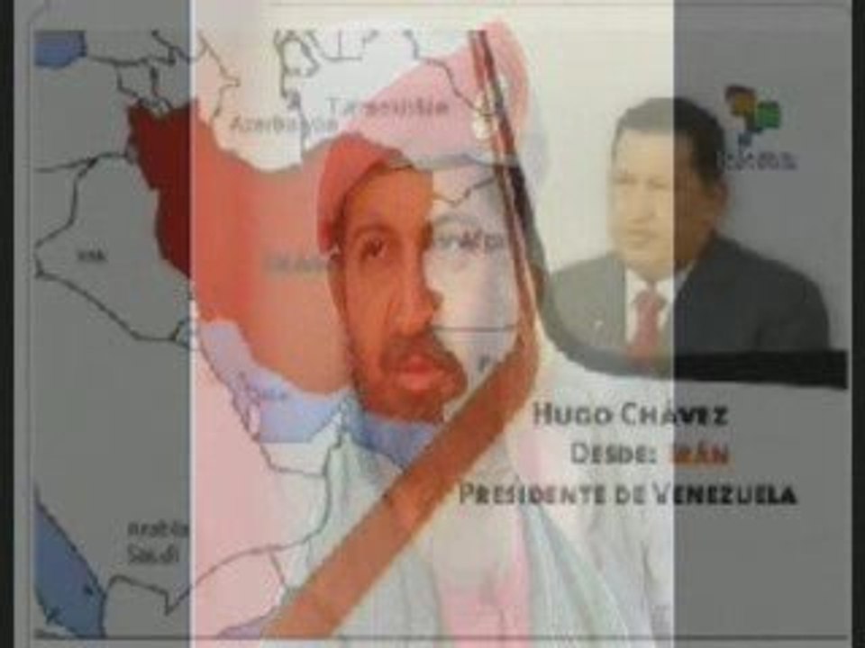 Hugo Chavez en Iran 1