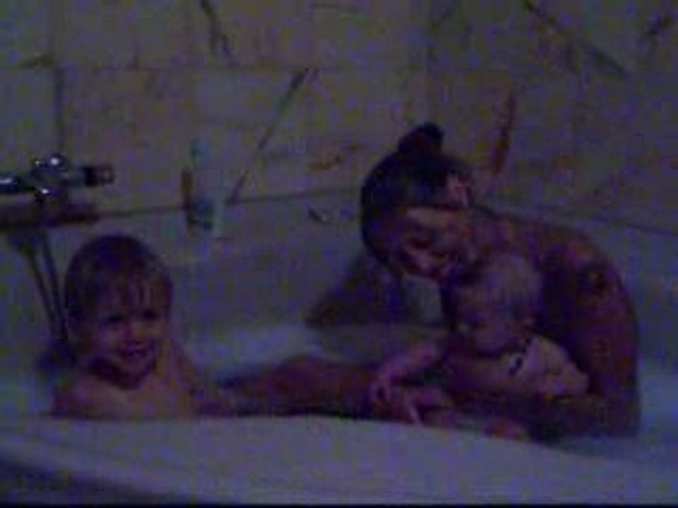 Bain en famille