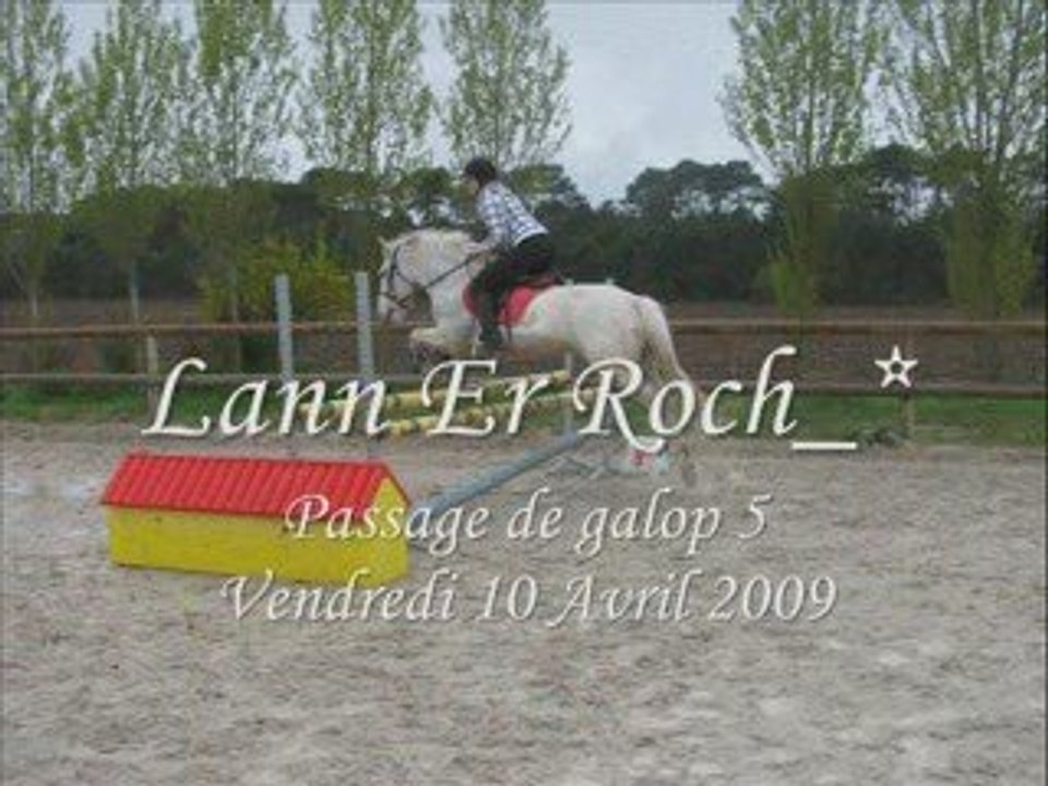 Lann Er Roch 10.04.09 Passage galop 5
