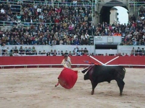 Faena Juan Bautista - feria de Pâques - Arles 10-04-09