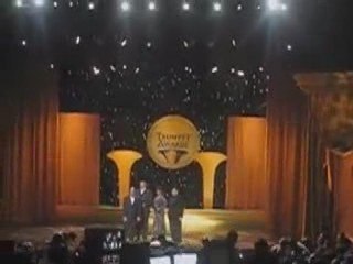 @ Trumpet Awards with daughter receiving a scholarship~