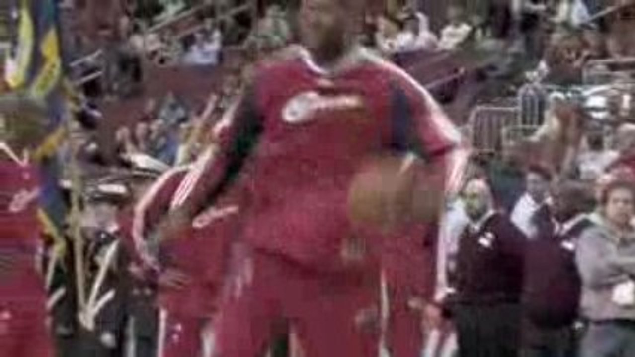 NBA LeBron James finishes with authority before...