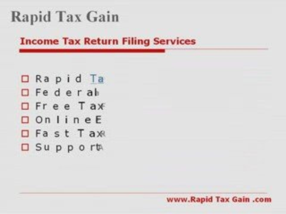 Tax Preparation