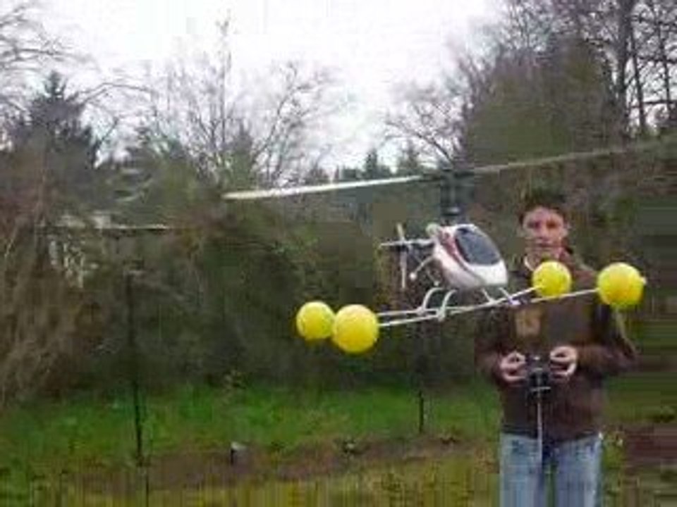 vol t-rex 450 s gf chez papy!!!!!!!!!!!! mdr