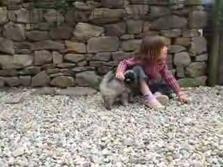 HEATHER ET LES BB SPITZ LOUP