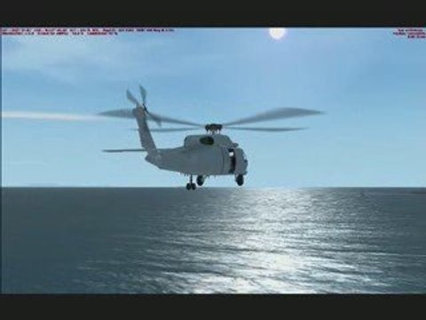 SH-60 Seahawk near San diego with music improvisation at pia