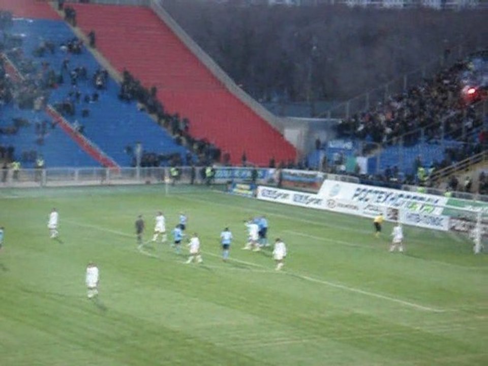 КС-Химки 3:0. Гол Руслана Аджинджала (2:0)