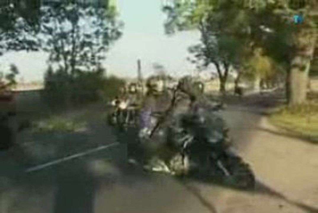 Les motards sont de sortis... de route