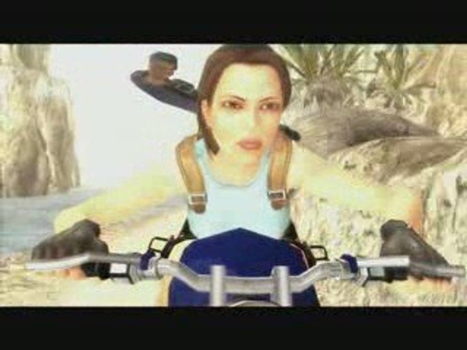 Tomb Raider Anniversary - Poursuite en moto
