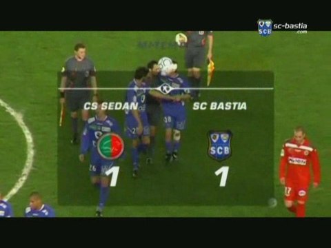 L2 / 2008-09 - Sedan 1-1 Bastia : Le résumé