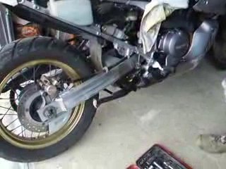 750 africa twin bruit sans le pot