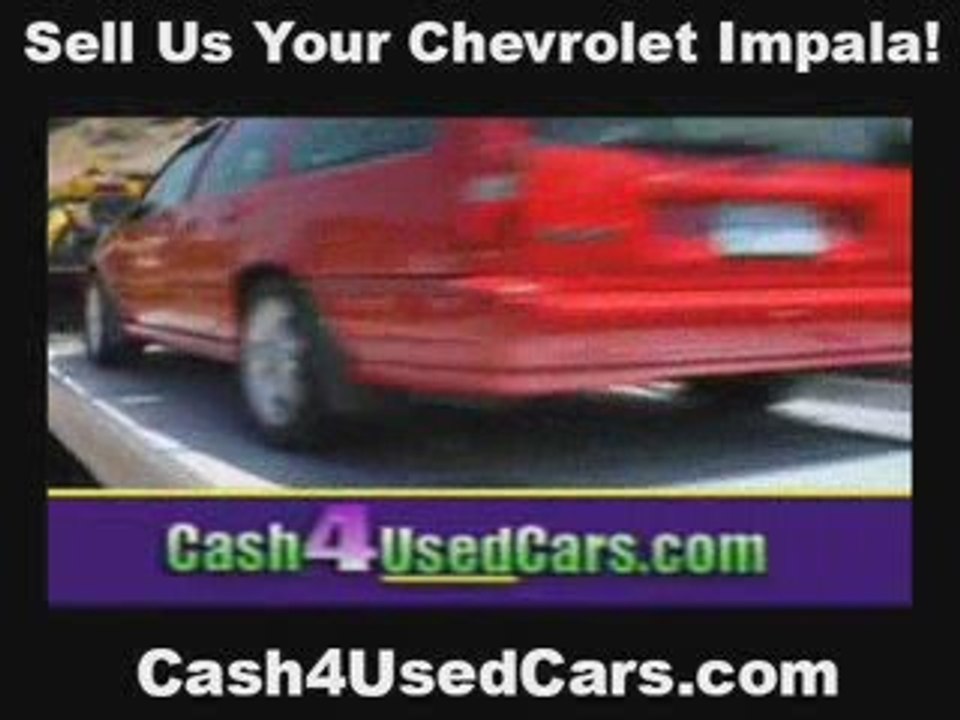 Sell My Used Chevrolet Impala in San Diego California