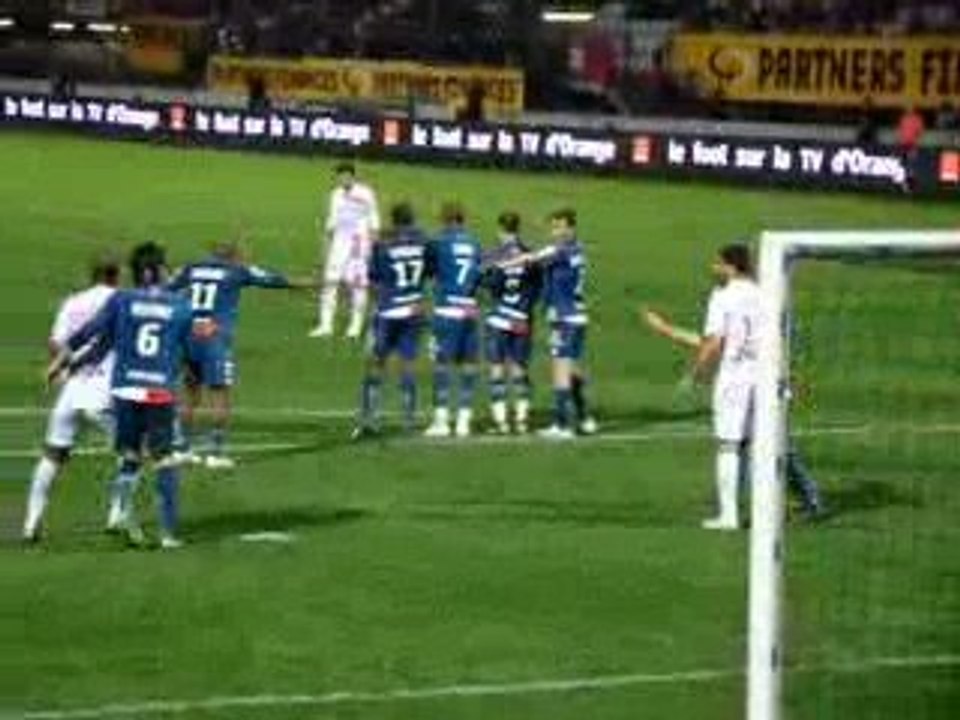 ASNL-VAFC: le but de Macaluso, saison 2008/09