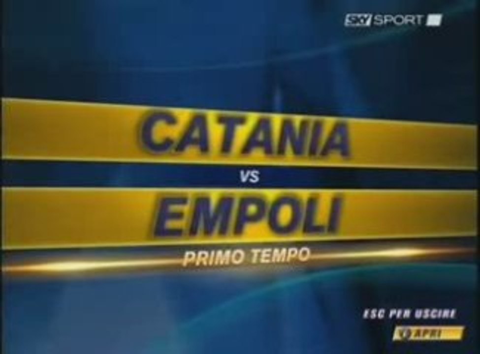 Catania 1-0 Empoli