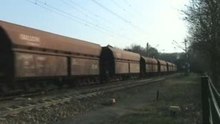 lege erts trein DB Schenker Railion komt Venlo binnen