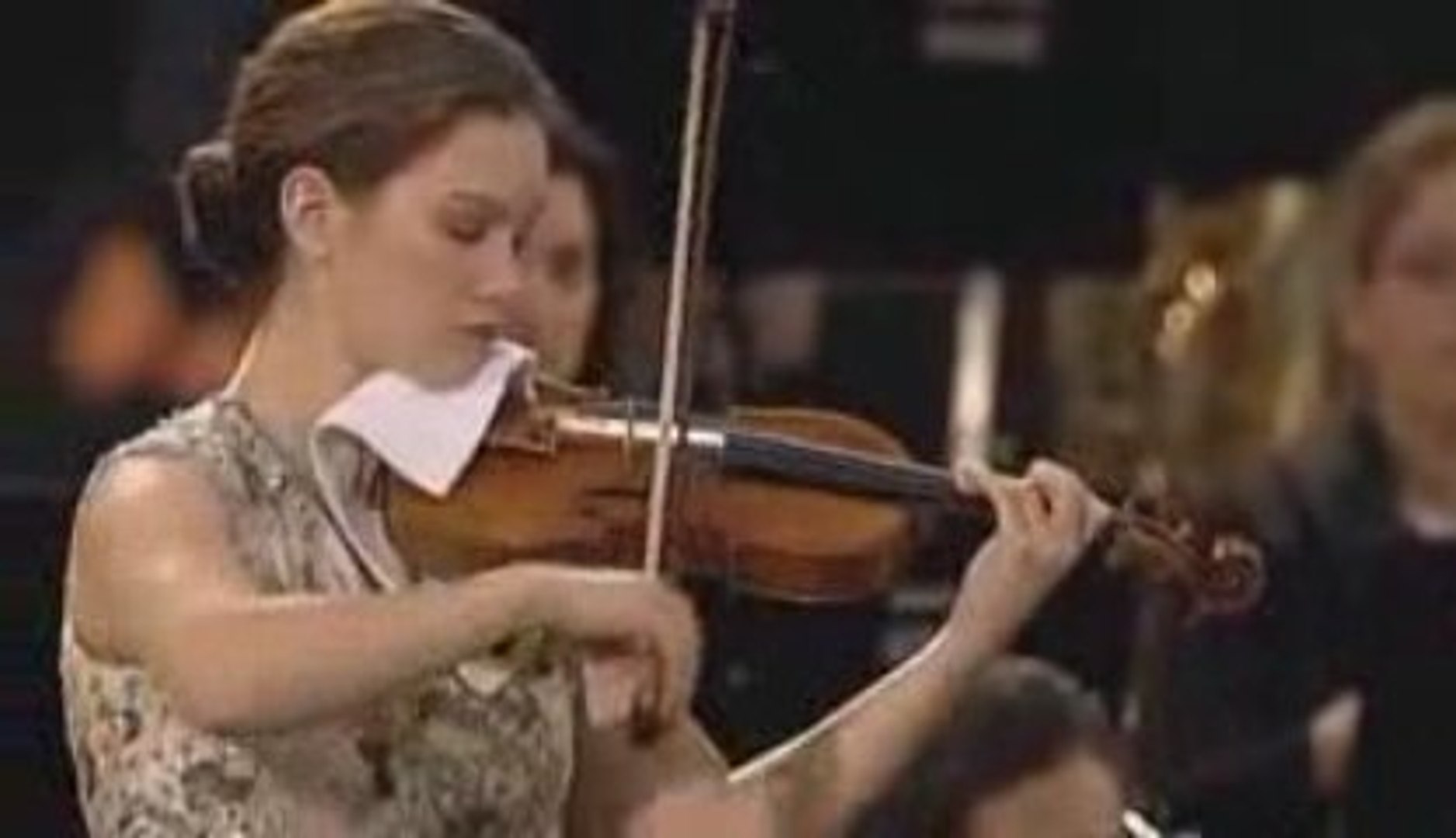 Hilary Hahn plays Mozart Violin Concerto No. 3 1st mvt - video Dailymotion