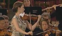 Hilary Hahn plays Mozart Violin Concerto No. 3   2nd  mvt