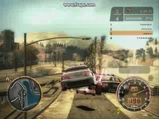 NFS Most Wanted anti-flics
