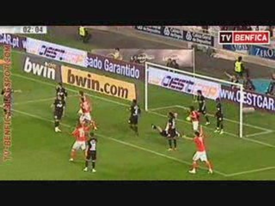 Benfica 0-1 Académica (Liga Sagres 2008-2009) Highlights