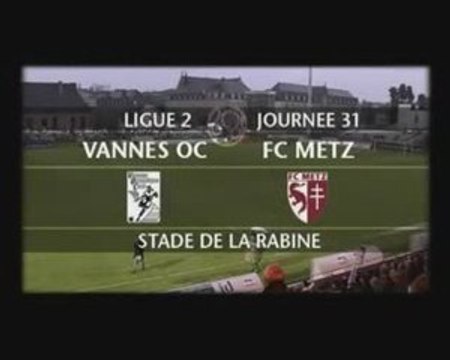 résumé Vannes OC 1-1 FC Metz