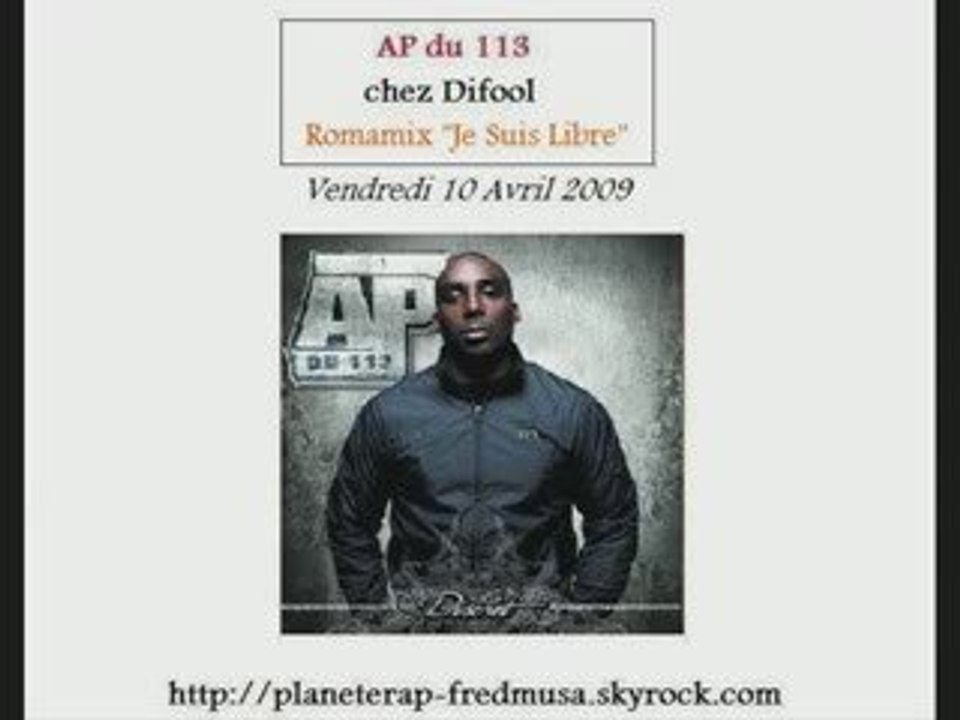 [MP3] AP featuring Romano - Je Suis Libre (10-04-09)