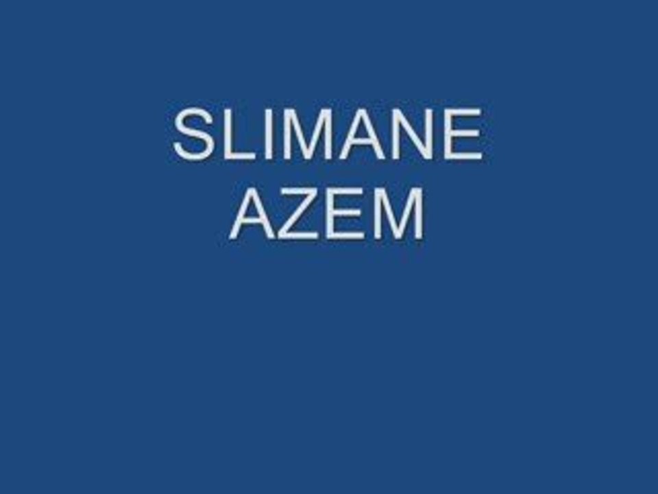 Slimane azem