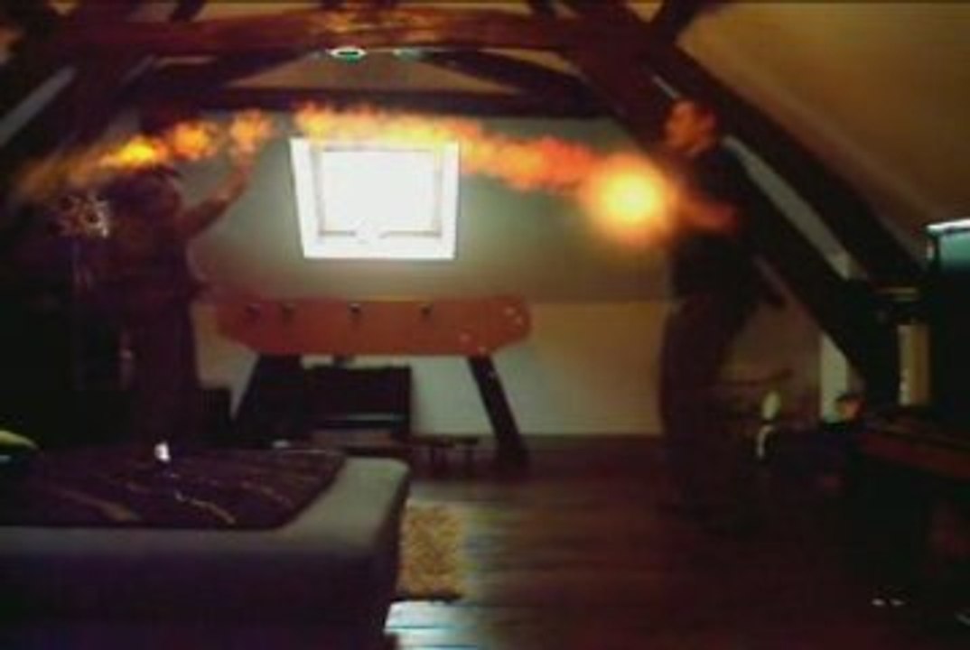Balle en feu