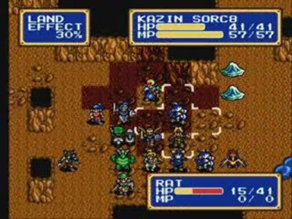 Shining Force II - Mousehole Battle