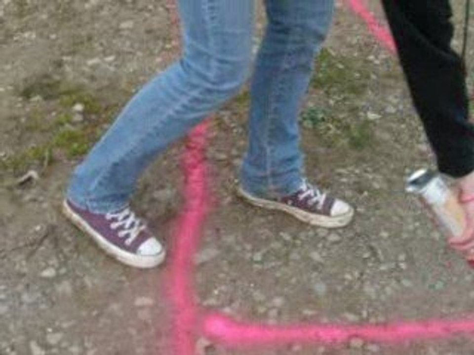 Mousse à raser en pleine face =D