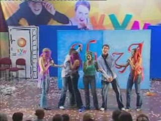 Команда КВН "Шиза", Арад. Четвертьфинал 14.04.2006г. Домашка. Израиль.