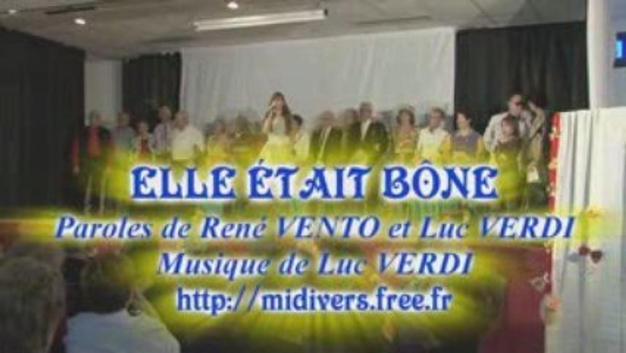 Vidéo spectacle "Elle était Bône" chanté par Leslie