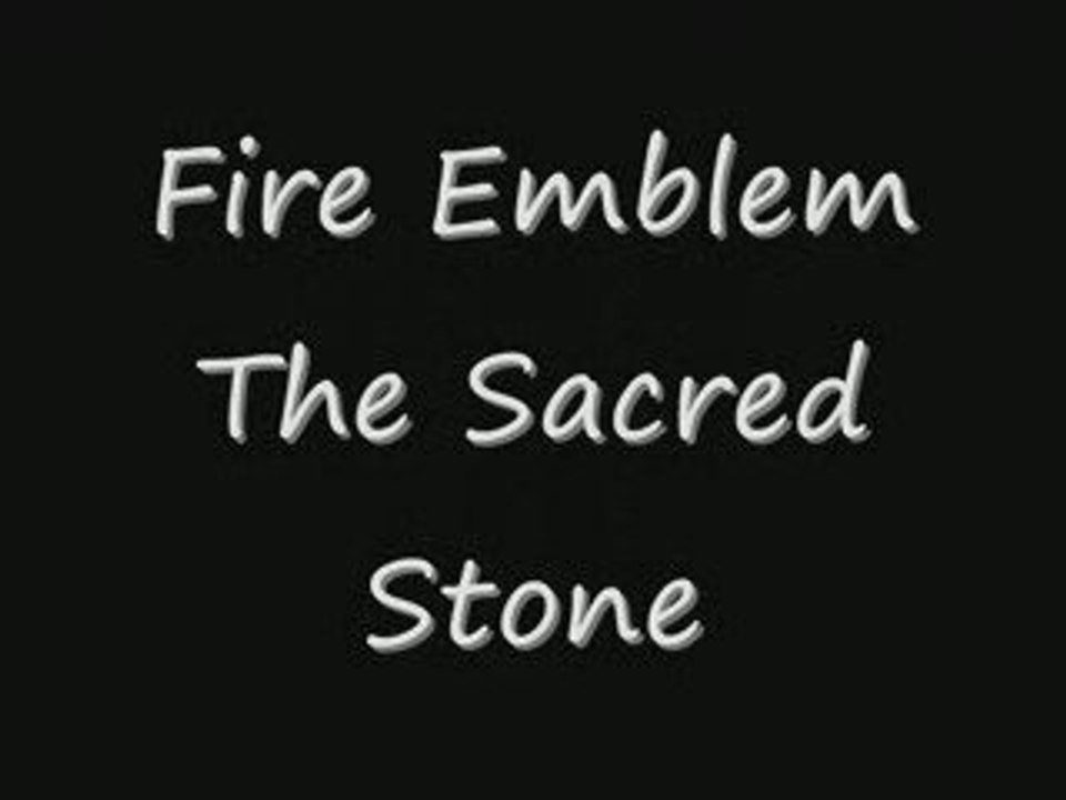 [Fire Emblem The Sacred Stone] tournoi