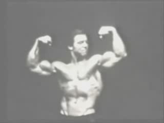 Larry Scott first Olympia  bodybuilder