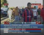 Hinchas calientes en C5N