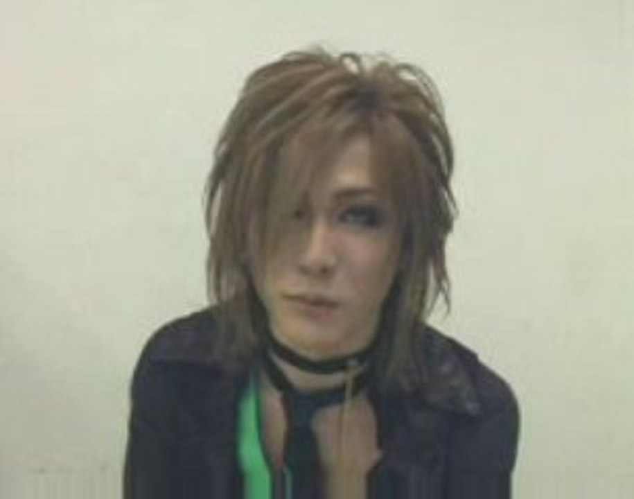Uruha's comment on MUSIC SHELF
