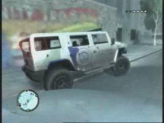 GTA-Course Poursuite HUMMER