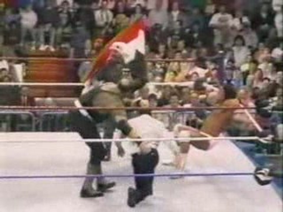 Sgt. Slaughter vs. Tito Santana