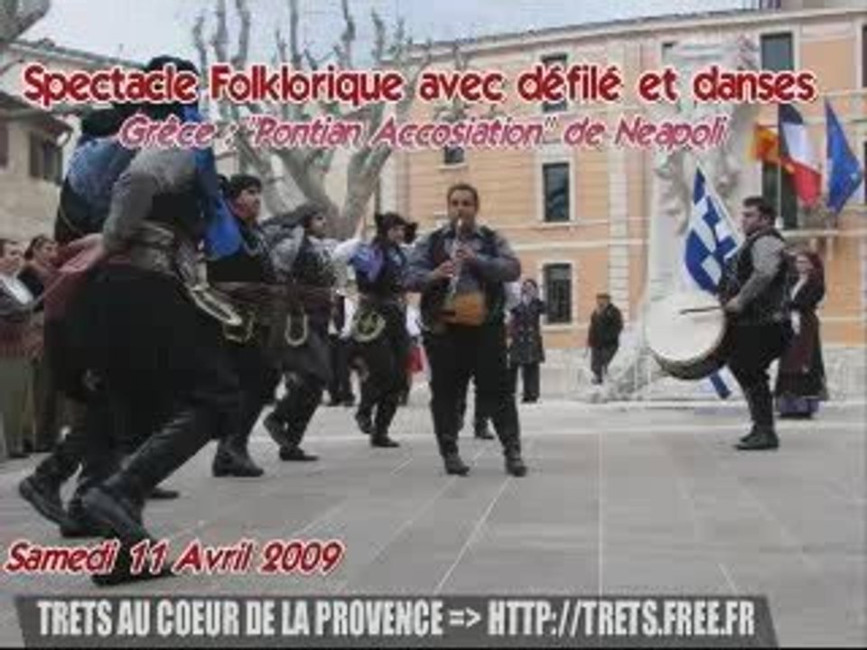 Folklore à Trets : "Pontian Accos" GRECE [11 Avril 2009]