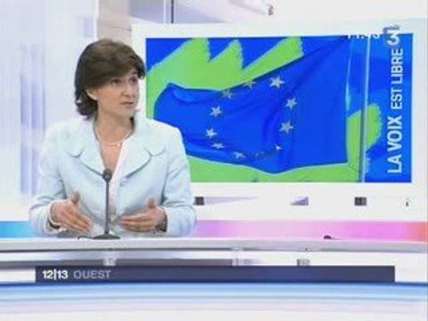 Elections Européennes Ouest S. GOULARD FR3Ouest 11-04-09 1/2