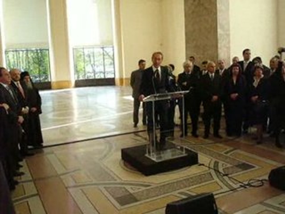 Discours du maire de Paris Betrand Delanoë
