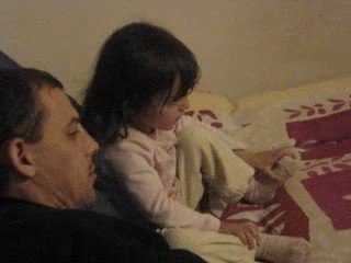 chéri et morganne absorbés dans le roi lion tom2