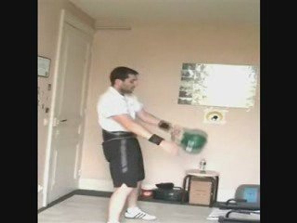 Long cycle 20 min 1 arm 24kg